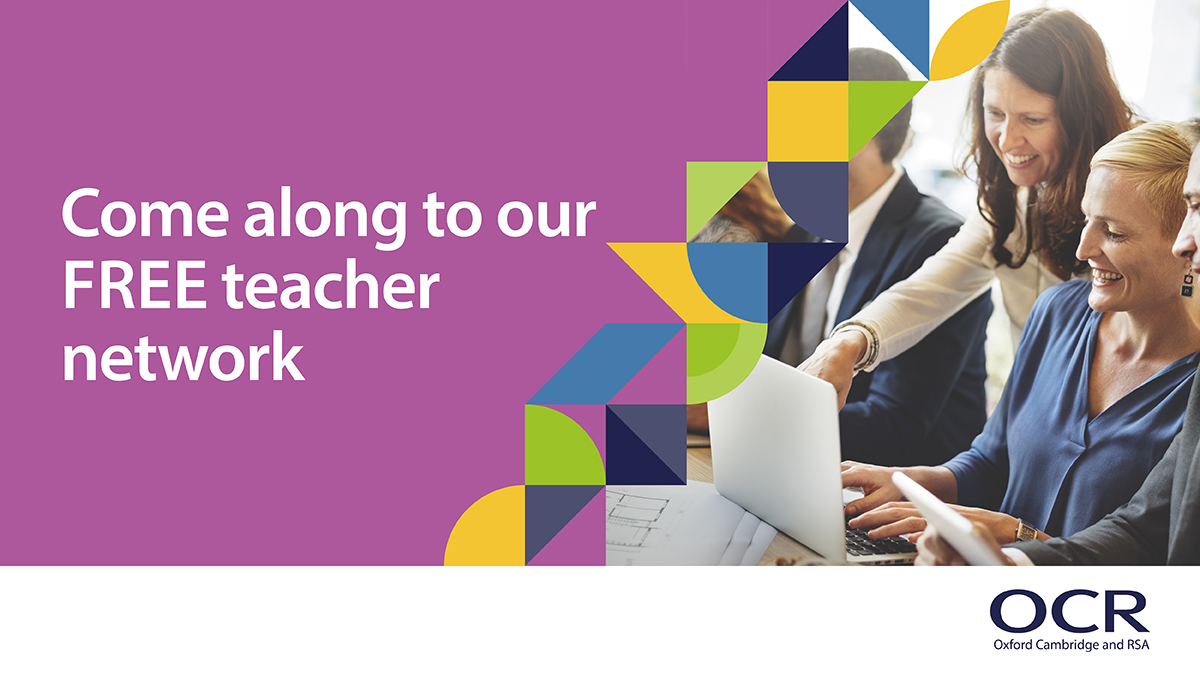 Do you teach or want to find out more about OCR GCSE Psychology? 

We're running a face-to-face network in Northampton on Tues 01 July, 11 AM - 2 PM. 

Don't miss out on this opportunity, book your place to join us: ow.ly/zNRQ50W46fj 

#GCSEPsychology #OCRPsychology