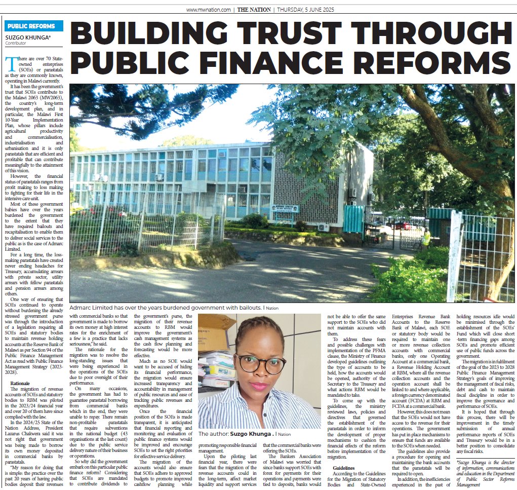 the_reforms's tweet image. Building Trust Through Public Finance Reforms