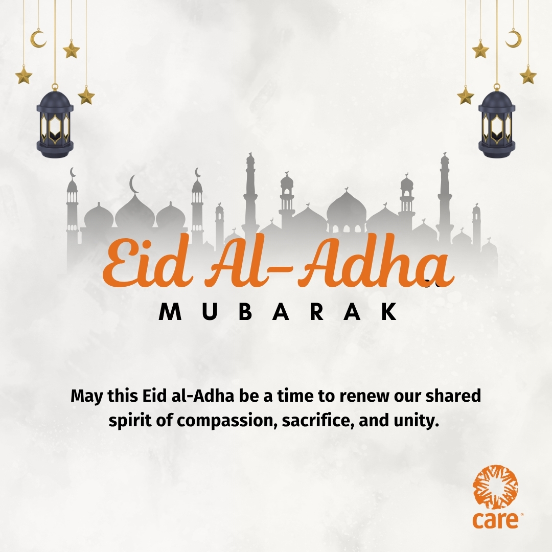 CARE_Nigeria's tweet image. #EidMubarak from all of us at CARE Nigeria.
As we mark this holy day, let it be a moment to renew our commitment to kindness, dignity, and service to those most in need.
🌙May this season bring peace, joy, and blessings to you, your family, and the communities we serve together