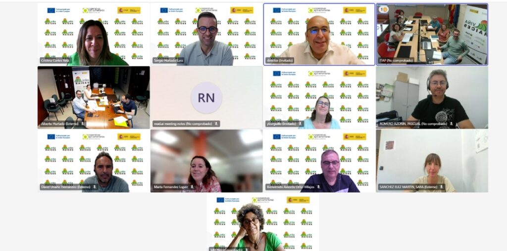 🍇El pasado 29 de mayo celebramos, el G.O. #ViñaRaices celebramos reunión online con el objetivo de coordinar los trabajos a desarrollar durante el segundo periodo del proyecto, que se desarrollará hasta abril de 2027

Más información👉🔗lc.cx/3Gf3nB