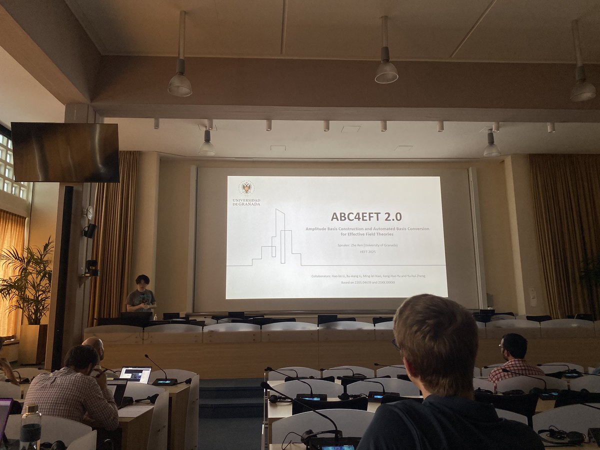 Last Granada talk at HEFT2025 🥲
