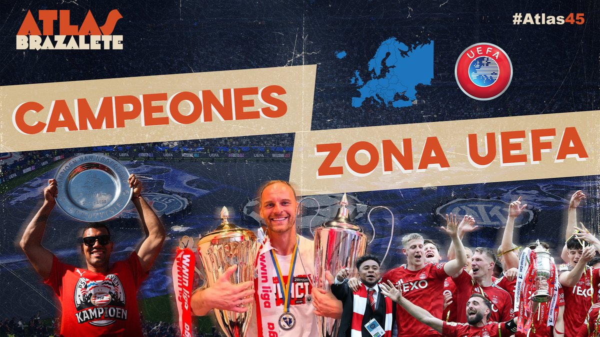 📺🔴 𝐍𝐔𝐄𝐕𝐎 𝐀𝐓𝐋𝐀𝐒 𝐄𝐍 𝐘𝐎𝐔𝐓𝐔𝐁𝐄

55 federaciones, 54 ligas. Más de hora y media dedicada íntegramente a repasar a TODOS los clubes que se han proclamado campeones en la Zona UEFA.

Podéis disfrutar de este especial del #AtlasBrazalete aquí: youtu.be/k0SzM8EFtu0
