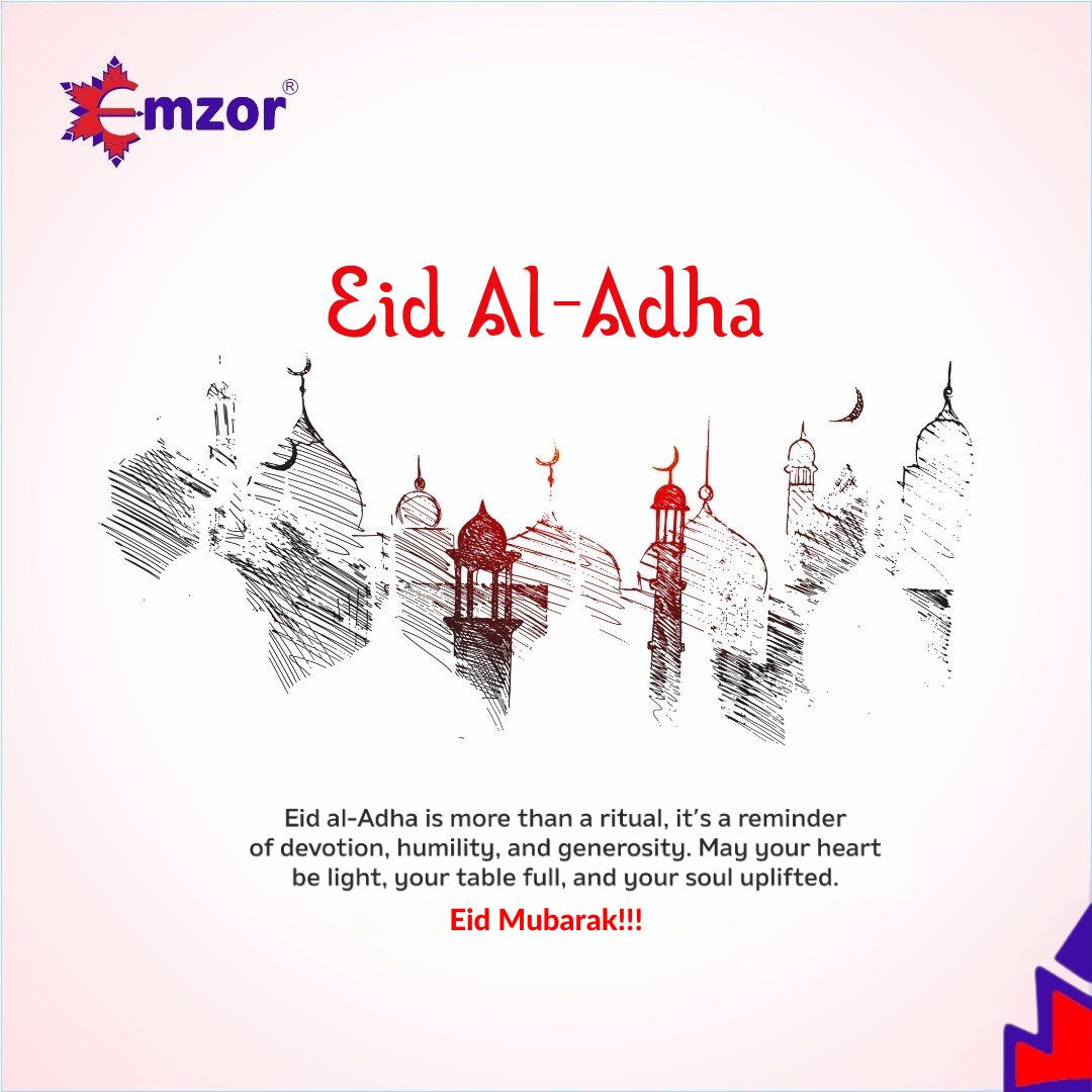 Eid Mubarak! 🌙✨

May this blessed day bring peace, joy, love, and countless blessings to you and your loved ones. 

#EidAlAdha #EidMubarak #BlessedEid  #Family #Gratitude #Peace #love #Joy #EidCelebration