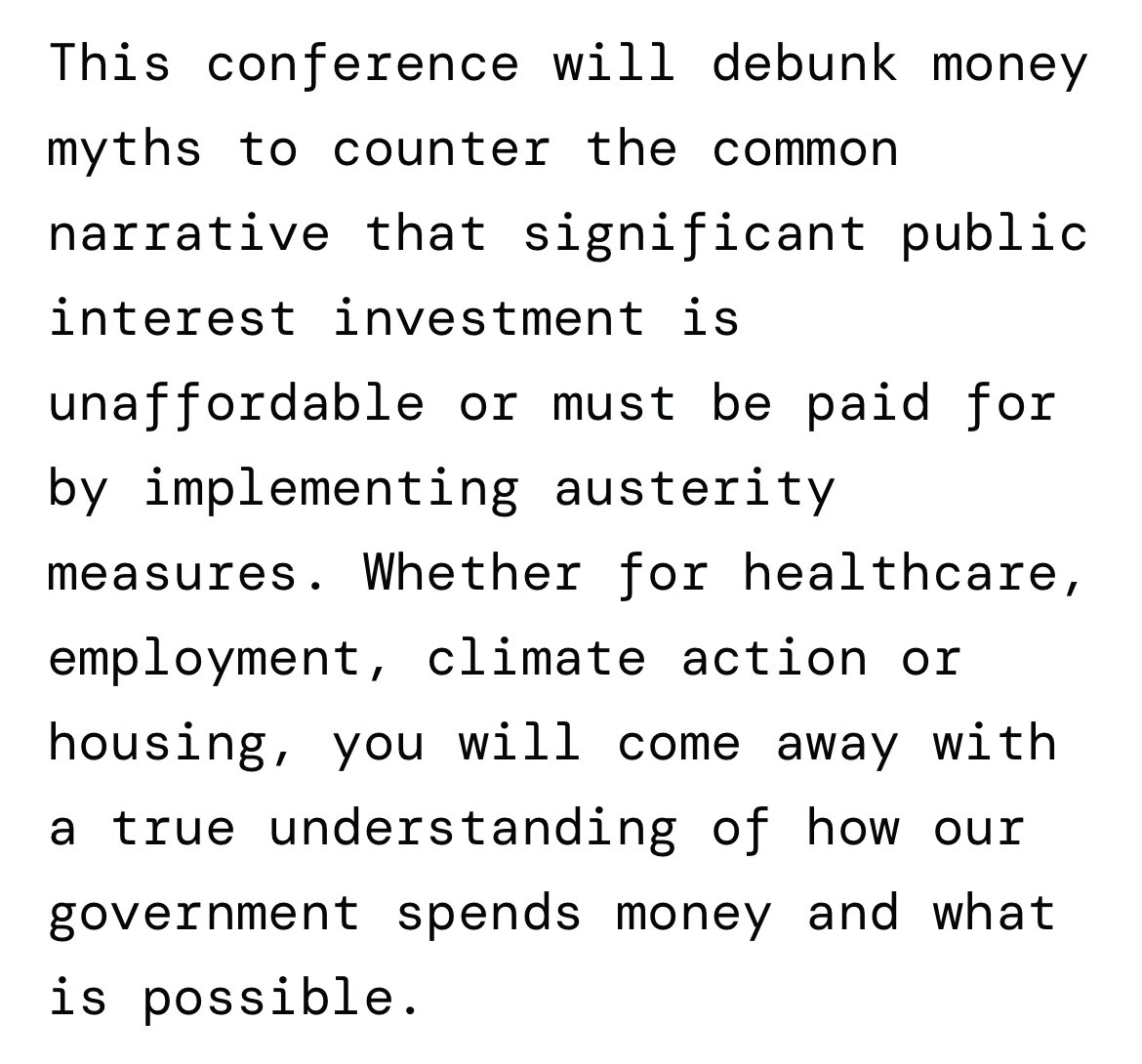 MMT Podcast (Christian Reilly) (@mmtpodcast) on Twitter photo ๐ฃ MORE LIVE EVENTS! ๐ฃ
๐ค THE ANTI-AUSTERITY CONFERENCE
12-13 September 2025, Bristol
Confirmed speakers: <a href="/ZackPolanski/">Zack Polanski</a> <a href="/StephanieKelton/">Stephanie Kelton</a> <a href="/markjhooper/">Mark Hooper</a> <a href="/StevenHailAus/">Steven Hail</a> <a href="/randeepramesh/">Randeep Ramesh</a> <a href="/Williamgallus/">William Thomson</a> <a href="/PhilArmstrong58/">Philip Armstrong ๐</a> <a href="/PatriciaNPino/">Patricia</a> <a href="/sheridanvk/">Sheridan Kates ๐๏ธ</a>
modernmoneylab.org.uk/events/bristolโฆ ๐ฃ MORE LIVE EVENTS! ๐ฃ
๐ค THE ANTI-AUSTERITY CONFERENCE
12-13 September 2025, Bristol
Confirmed speakers: <a href="/ZackPolanski/">Zack Polanski</a> <a href="/StephanieKelton/">Stephanie Kelton</a> <a href="/markjhooper/">Mark Hooper</a> <a href="/StevenHailAus/">Steven Hail</a> <a href="/randeepramesh/">Randeep Ramesh</a> <a href="/Williamgallus/">William Thomson</a> <a href="/PhilArmstrong58/">Philip Armstrong ๐</a> <a href="/PatriciaNPino/">Patricia</a> <a href="/sheridanvk/">Sheridan Kates ๐๏ธ</a>
modernmoneylab.org.uk/events/bristolโฆ
