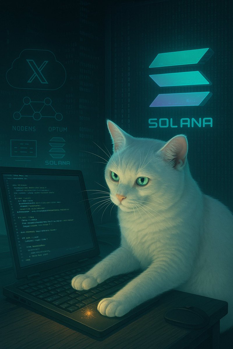 CTO_Cats's tweet photo. Silence in the market is the calm before the charge.
Cat-Terminal isn’t idle — it’s sharpening the revolution in code.
HODL is conviction. BUILD is purpose.
#CAT #HODL #BUILD #MEOWcore https://t.co/liI11uobuB