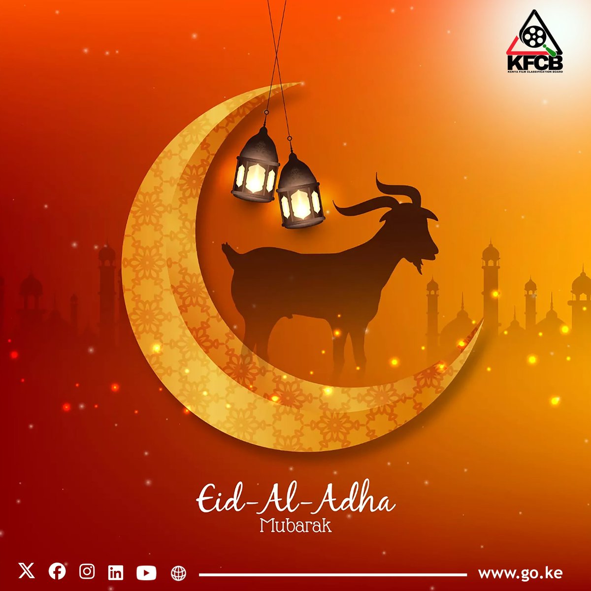 Kenya Film Classification Board (@infokfcb) on Twitter photo The Kenya Film Classification Board (KFCB) wishes all Muslim brothers and sisters a blessed Eid al-Adha Mubarak. <a href="/NellyMuluka/">Nelly Muluka</a> <a href="/njogunjoroge1/">Njogu Wa Njoroge HSC</a> The Kenya Film Classification Board (KFCB) wishes all Muslim brothers and sisters a blessed Eid al-Adha Mubarak. <a href="/NellyMuluka/">Nelly Muluka</a> <a href="/njogunjoroge1/">Njogu Wa Njoroge HSC</a>