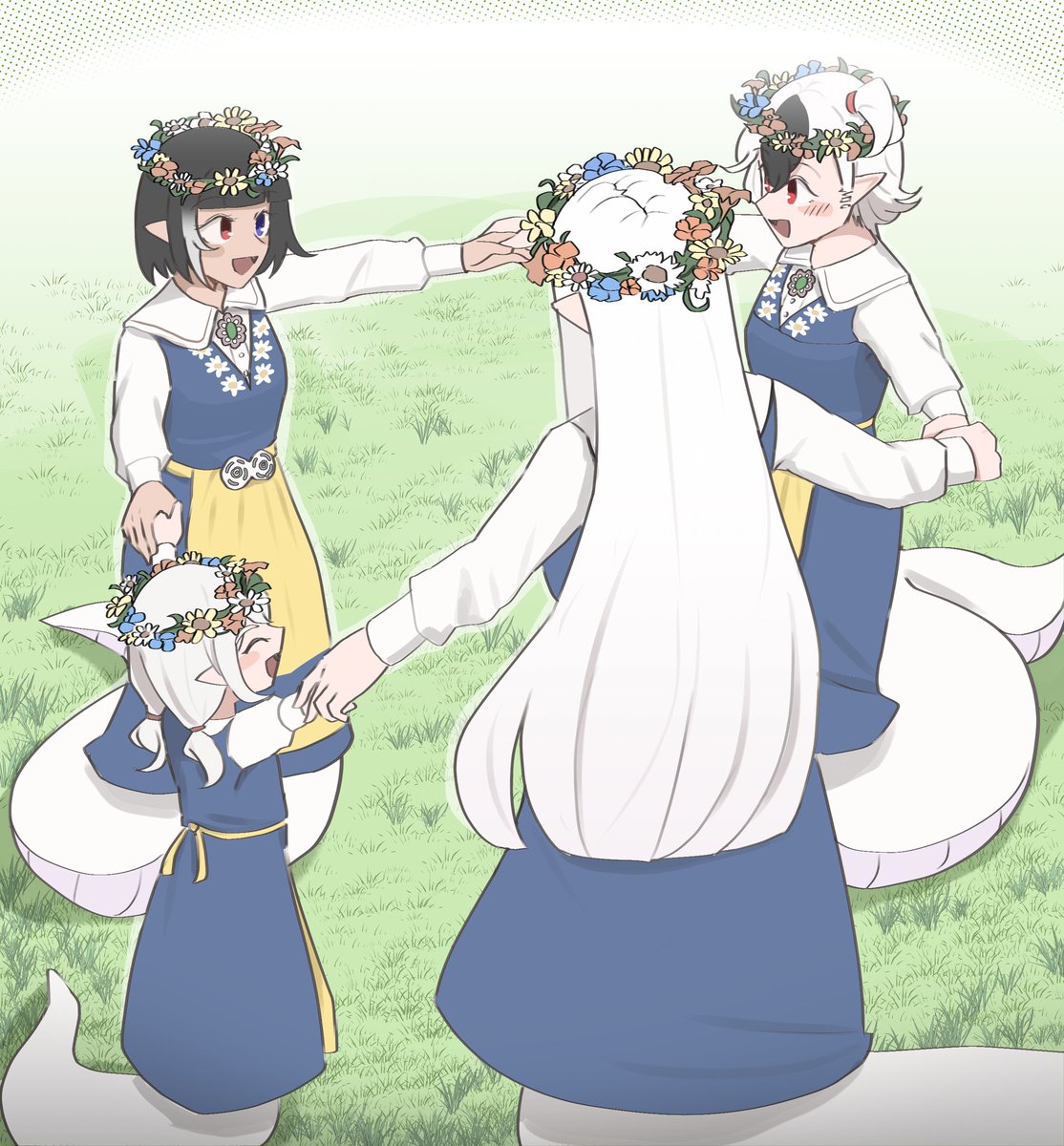 Hebi Eater (@mcaffion) on Twitter photo Hebi family celebrates the Swedish national day!
Done by <a href="/MATASoup/">matasoup (2/2)</a>
Once again thank you so much!
#魔物娘図鑑 #魔物娘図鑑二次 #monstergirlencyclopedia Hebi family celebrates the Swedish national day!
Done by <a href="/MATASoup/">matasoup (2/2)</a>
Once again thank you so much!
#魔物娘図鑑 #魔物娘図鑑二次 #monstergirlencyclopedia