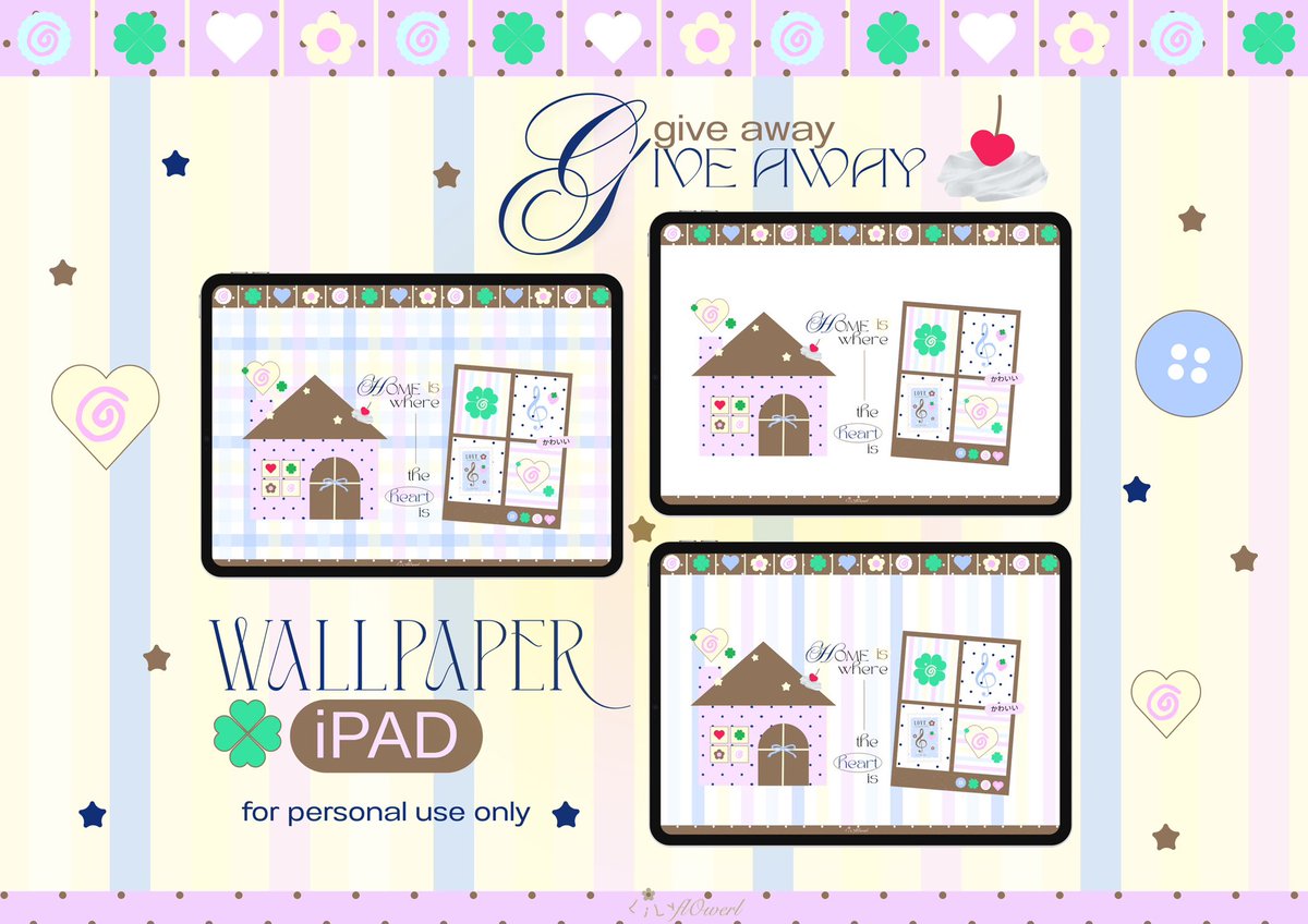 bunnyrubypie's tweet image. ⓘ pls kindly 𝚛t! before use 🍈

 ⺣̤̬ ⋆ GIVE AWAY 𝚠𝚊𝚕𝚕𝚙𝚊𝚙𝚎𝚛 . . 𖥧 𖥧  
(𝒽ome is where the ♥️ is) 🪥🎀 ⋆

📁 drive.google.com/drive/folders/…

𝒻or personal use only!🔒⋆

(#แจกวอลเปเปอร์ #wallpaper #แจกwallpaper #แจกpng #แจกไฟล์png )