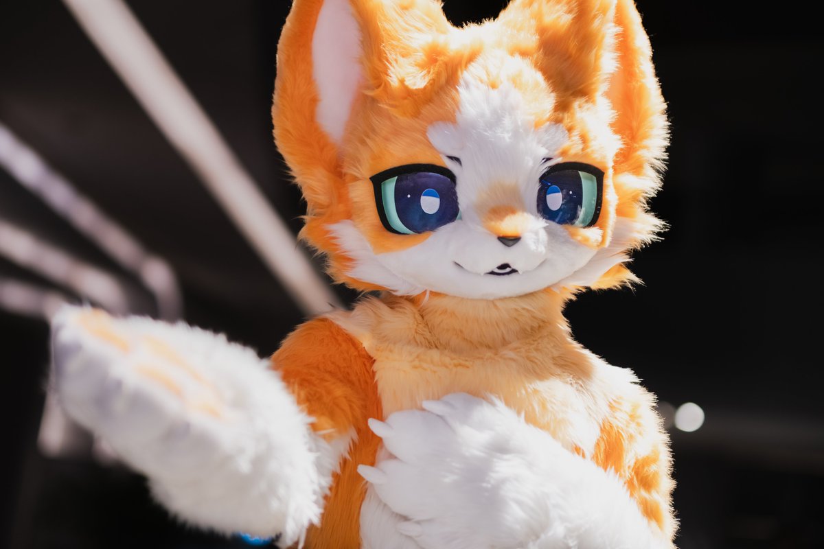 你是心中的日月～落在这里———🎵
You are the sun and moon in my heart~Falling here ——🎵

📷: <a href="/AOI_youyou/">苍又又又 AOI</a> 

#FursuitFriday #wwpass #万物通行