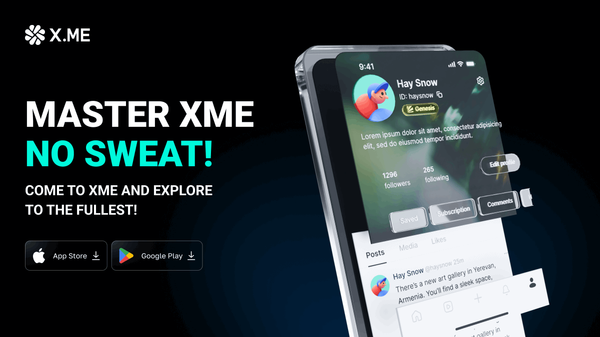 Xme_Anything's tweet photo. Master XME, no sweat!
On your personal homepage, you can easily check your subscribed channels, saved content, and browsing history. Never miss out on exciting content—come to XME and explore to the fullest!
#XME #SocialFi #AI #Web3 #XMEApp https://t.co/haMMkmm5fF