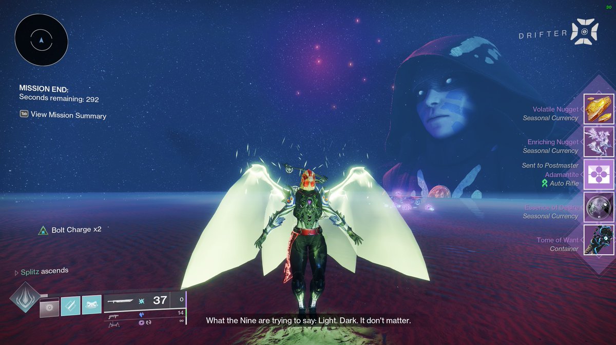 splitzywitzy's tweet image. Solo Flawless Ultimatum Prophecy. Shoutout the Chicken