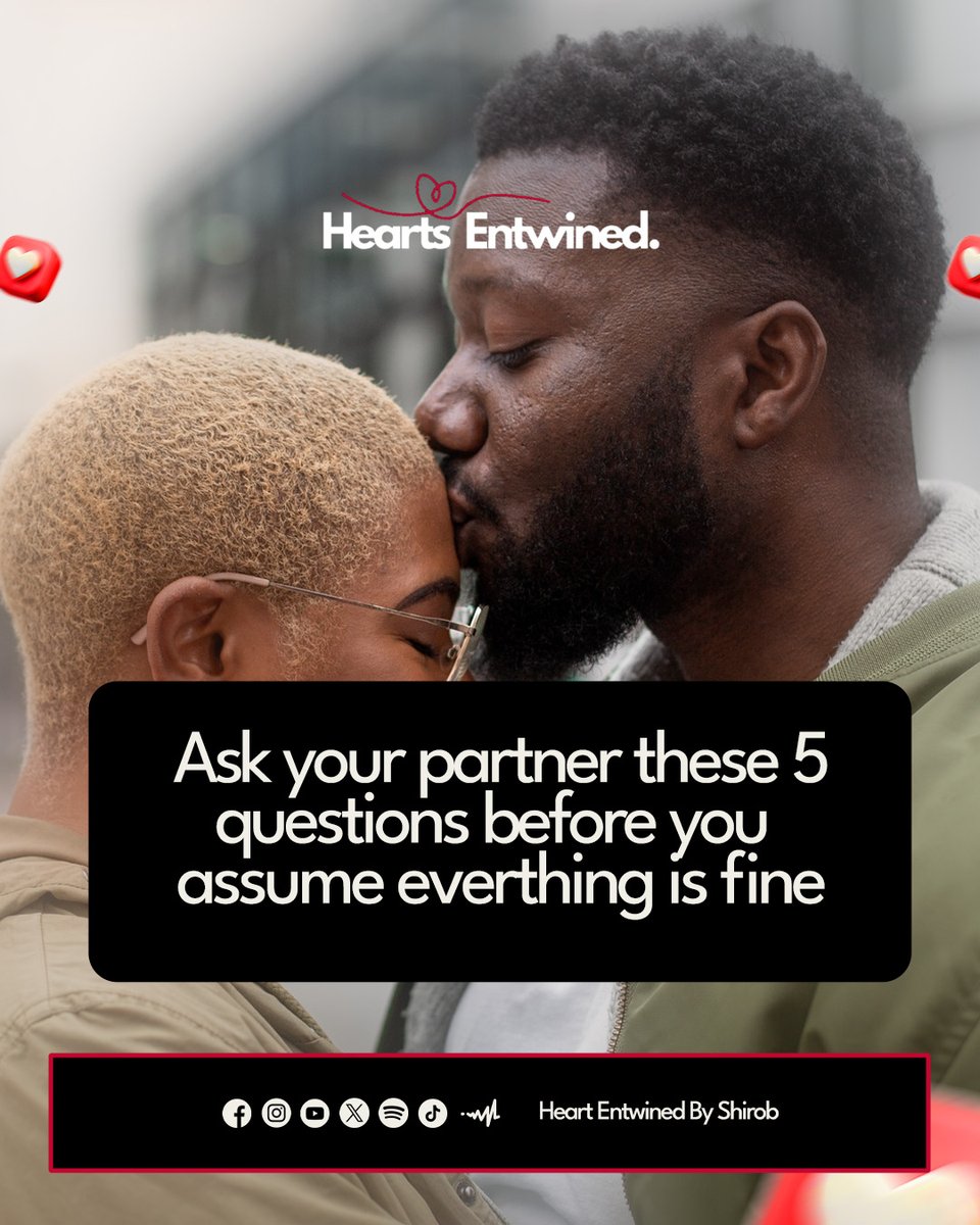 HrtsEntByShirob's tweet photo. Before you assume everything is fine, ask this β these questions can open doors to deeper love, clarity, and connection. π¬β€οΈ
#RelationshipCheckIn
#Heartsentwinedbyshirob #AskBeforeYouAssume #LoveBetter #HealthyCommunication #IntentionalLove #EmotionalIntimacy #CouplesGrowth https://t.co/0AFhoneBtr
