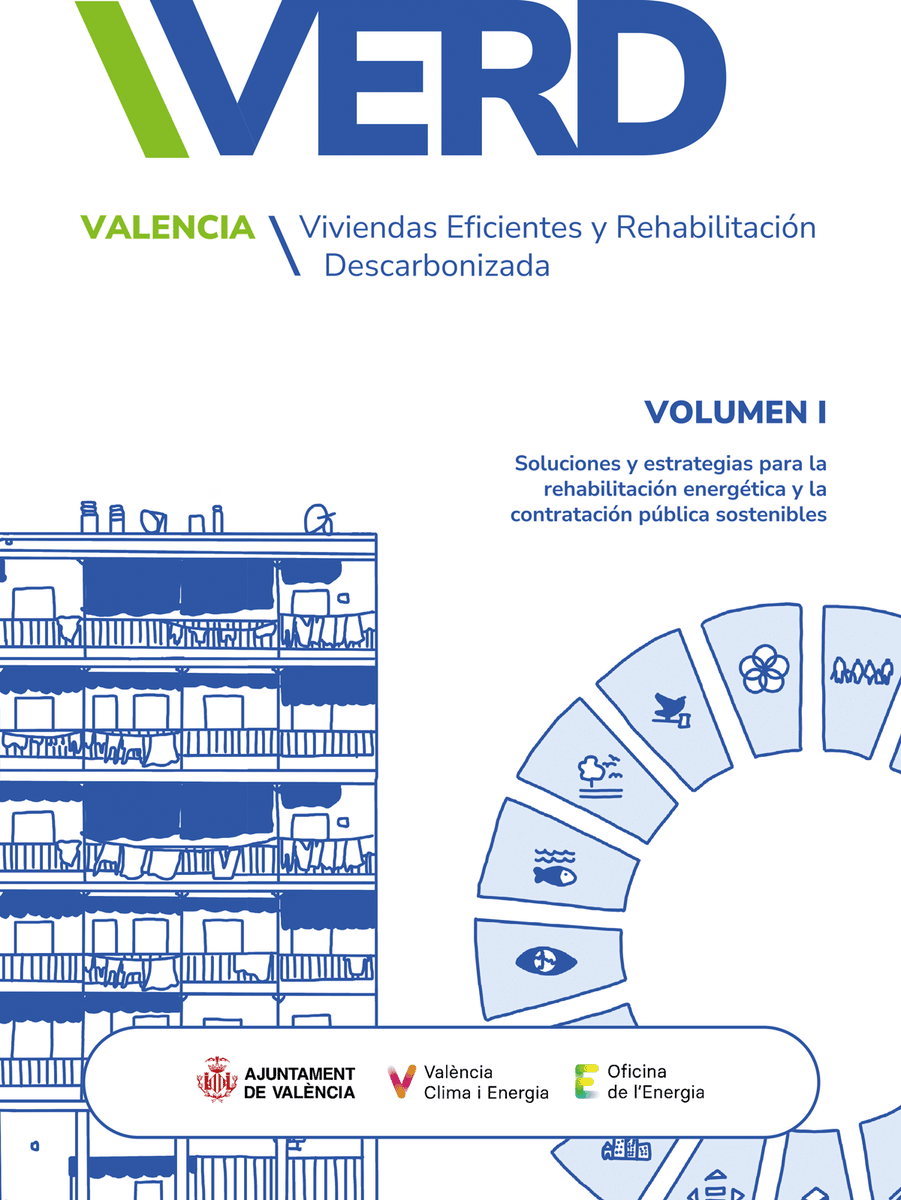 AjuntamentVLC's tweet photo. ♻️ Vols reduir el consum d'energia, i tindre una llar més eficient i sostenible?

📗Descobrix la Guia #VERD, de @vlcclimaenergia amb claus i materials naturals per a la rehabilitació energètica.

Descarrega-la gratis en▶️ https://t.co/l6NRCMrfm6

🔗https://t.co/KqhAQNtXwI https://t.co/gv1Nypj5gg