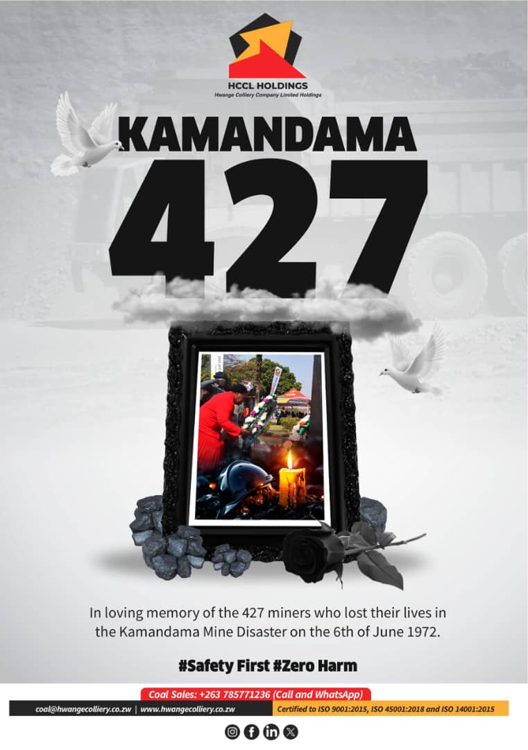 Today marks the 53rd anniversary of the Wankie Mine disaster. We take this moment to honour the lives lost and remember the families affected by this tragedy.

As a team, we stand in solidarity with our community, reflecting on the importance of safety and resilience. Let us