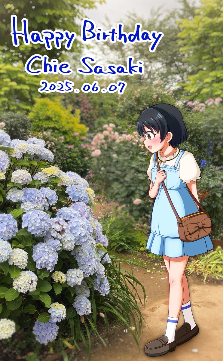 はっぴーばーすでー千枝ちゃん
#佐々木千枝生誕祭