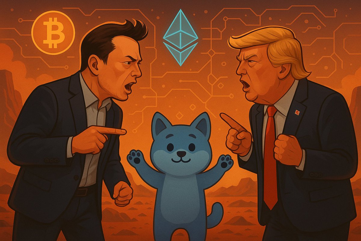 by_hf40390's tweet photo. @elonmusk When Elon and Trump clash over crypto, only one blue hero can bring peace... πΆποΈ
$VINU reminds us: unity is the real moonshot. πβ¨
@VitaInuCoin #VINUcomunity #Web3 #elonvstrump https://t.co/4X47MWT1HJ