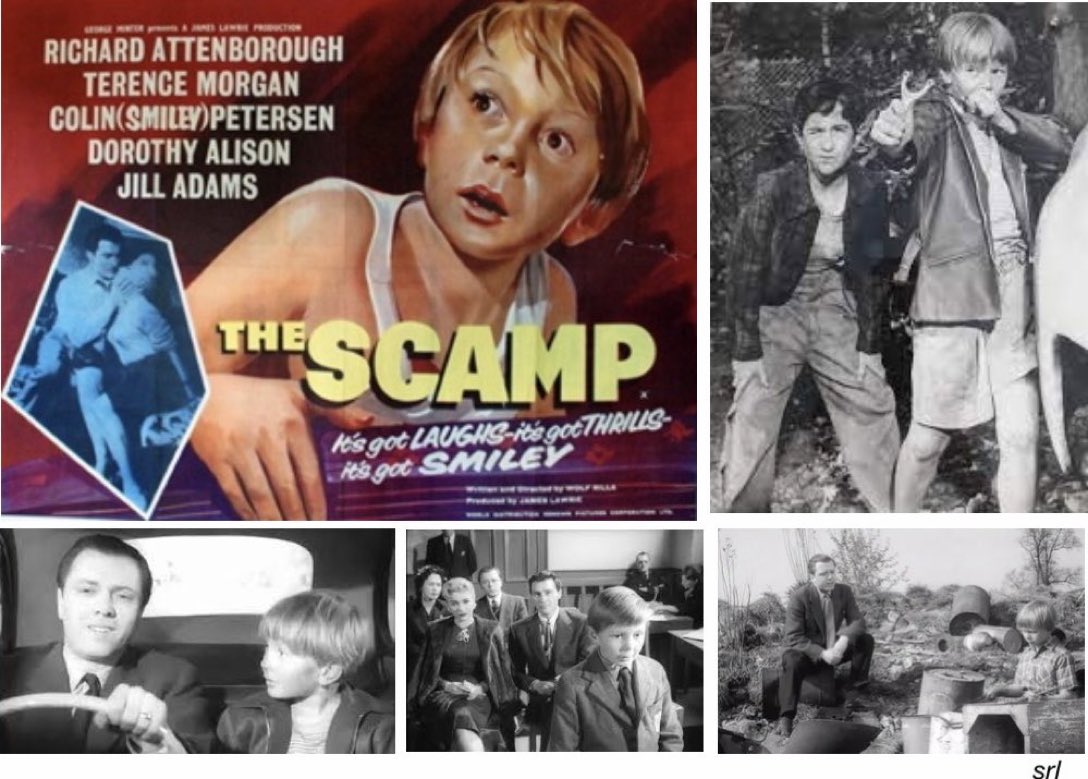 SaveRedlandLibr's tweet photo. 9:05am TODAY on @TalkingPicsTV 

The 1957 #Drama film🎥 “The Scamp” directed &amp; written by #WolfRilla 

Based on the play🎭 “Uncertain Joy” by #CharlotteHastings

🌟#RichardAttenborough #TerenceMorgan #ColinPetersen #DorothyAlison #JillAdams https://t.co/SWSr1lDBVK