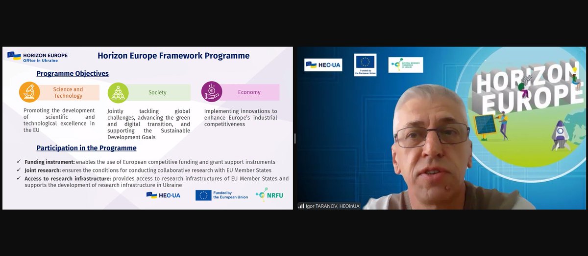 On June 5, Online Workshop: Capacity Building for Ecosystem Builders in Ukraine was held. Igor Taranov, Head of Horizon Europe Office in Ukraine, NRFU, took part in the event as one of the leading speakers: salo.li/E713b65

<a href="/tech_ukraine/">TechUkraine</a> 
<a href="/excellent_eu/">ExcellEnt Project</a>