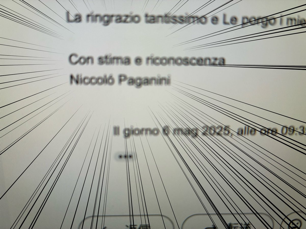 パガニーニの漫画描いたら
子孫の人から読みたいって言ってもらえたことです🥹🥹🥹🥹