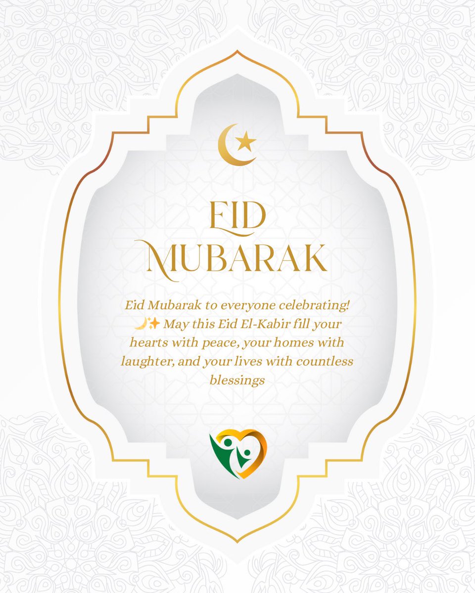 Eid Mubarak to you all.