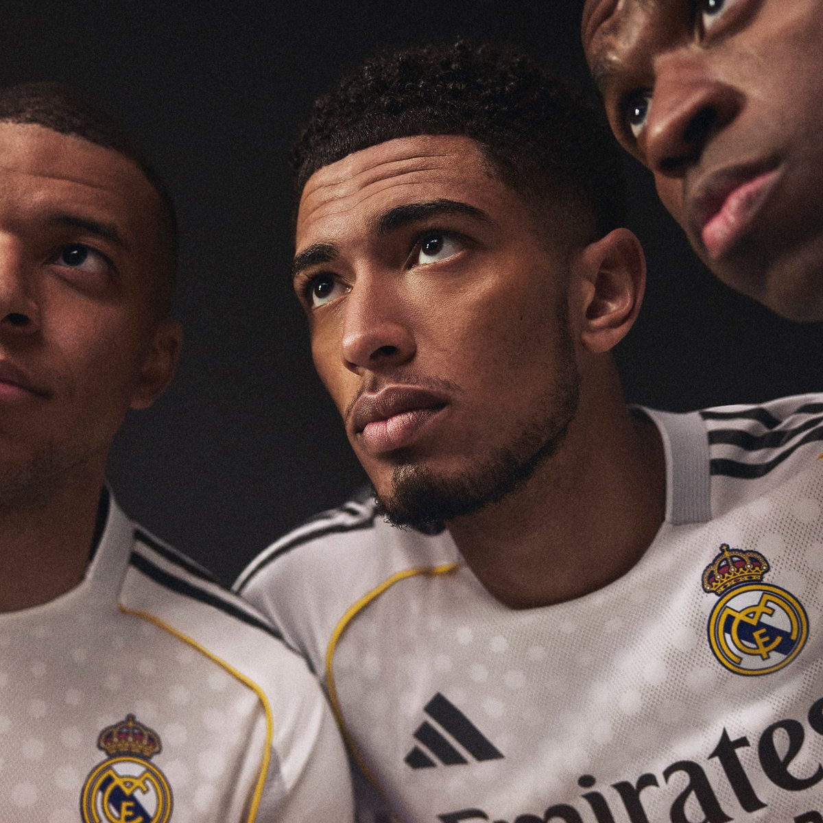 adidasfootball's tweet photo. built like the Bernabéu. worn like a statement. 🤍🔥   introducing the new 25/26 Real Madrid CF home jersey. available now. 
👉👉https://t.co/HFo38RhrMM https://t.co/RBbsVxZRda