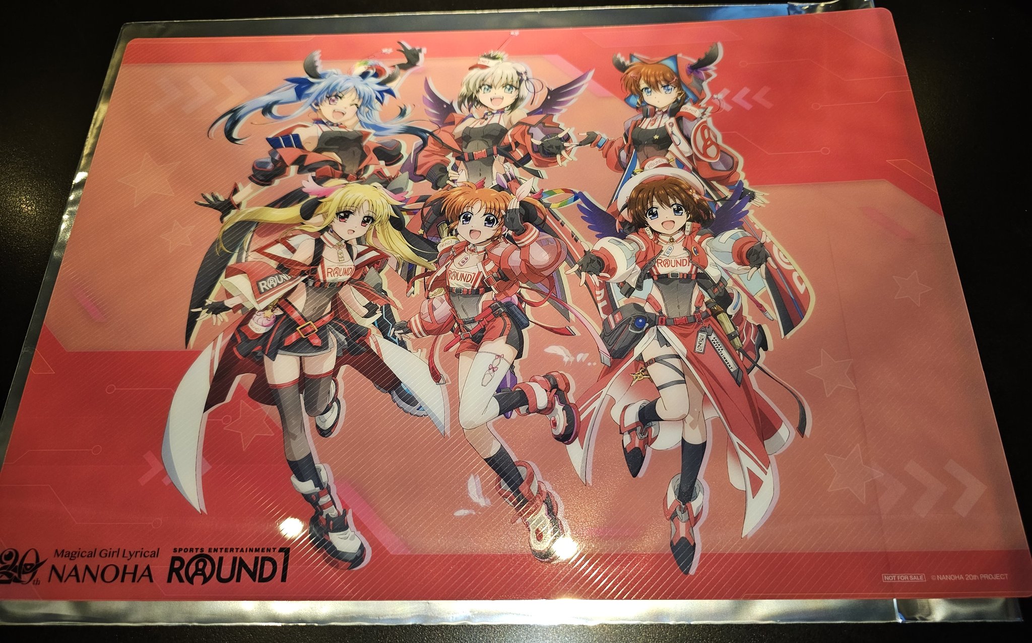 魔法少女リリカルなのはラウンドワンB4プラマット4種セット