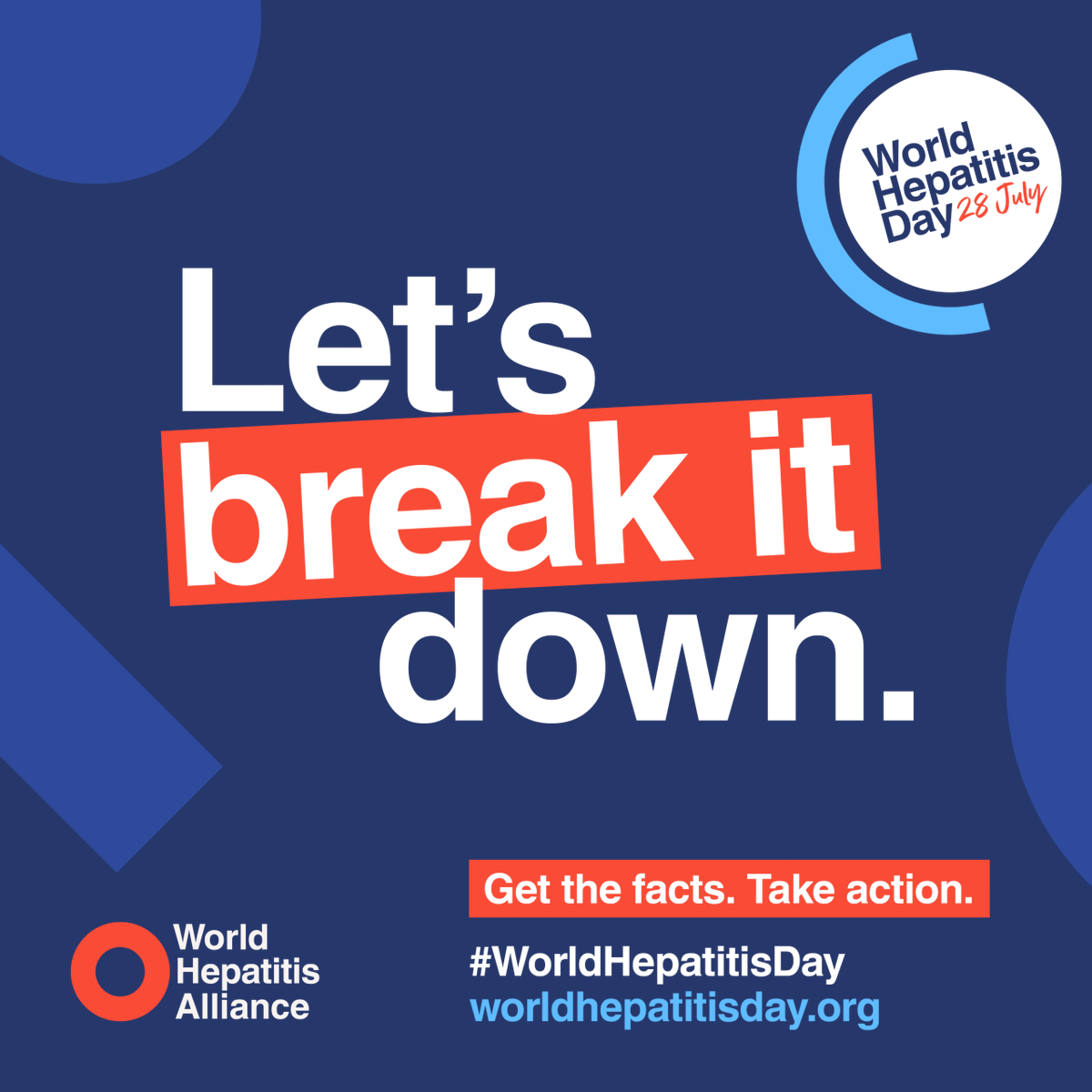 Hep_Alliance's tweet photo. #WorldHepatitisDay 2025 website is live! 

Visit our website to discover ways you can ‘break it down’ wherever you are, and help the world eliminate hepatitis.

>> https://t.co/VFeJRbUp1w 

ICYMI: watch our theme launch webinar recording: https://t.co/qb4kFkQMzZ

#LetsBreakItDown https://t.co/Ep3i1Mddz2
