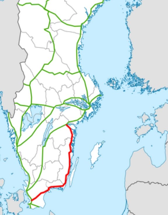 Swedish police is investigating a series of around 30 unexplained sabotage attacks targeting telecommunications towers

Most of the incidents are linked to the E22 road on Sweden's east coast

Its pretty clear that this has something to do with Königsberg, just looking at the map