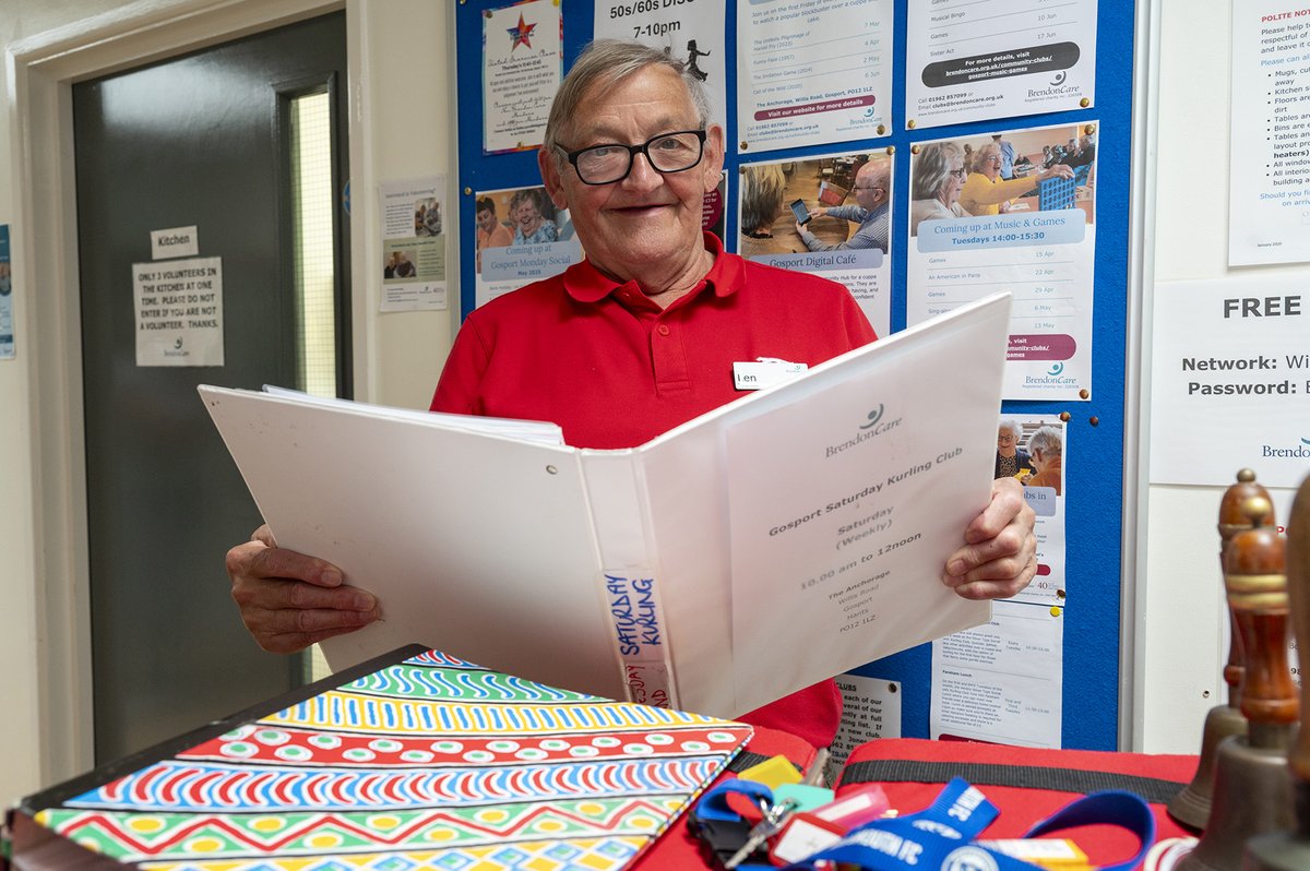 Brendoncare is celebrating its fantastic team of volunteers this #VolunteersWeek. Today, meet Len Keech who is a very familiar face at our Gosport Community Hub.  Len explains in this video and blog how he got involved with the hub.

ow.ly/iKvj50W5jEa