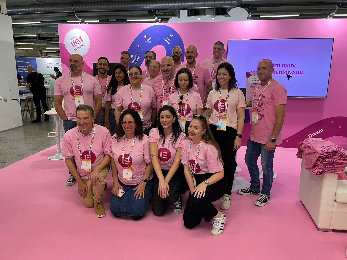 We’re here! <a href="/WCEurope/">WordCamp Europe</a>