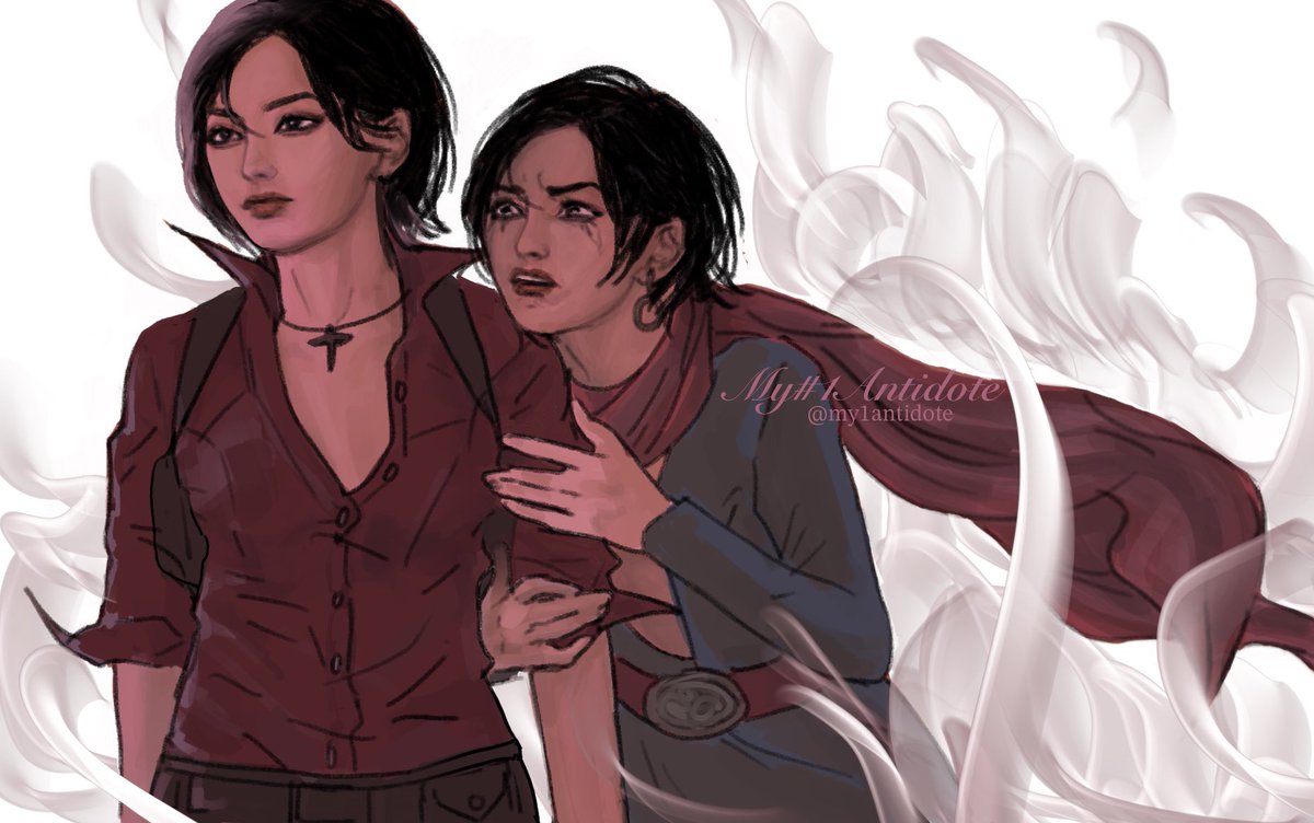 my1antidote's tweet image. And the world will blame you.
Ada & Carla from #ResidentEvil6 ❤️❤️🩹
#バイオハザード #REBHFun #ResidentEvil #Biohazard #AdaWong #RE6 #ResidentEvil9 #RE9