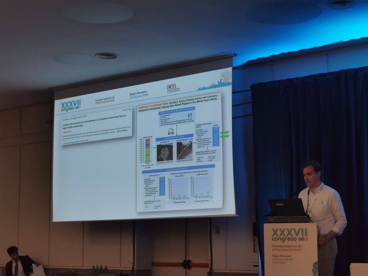 MESA 12: “Avances en las Tecnologías para valorar la #aterosclerosissubclínica. Su aplicación práctica.”

Moderadores: Dres <a href="/carolguerrerobu/">Carol</a> y Manuel Suárez Tembra

Ponentes 🗣️: Dres Àngels Pedragosa <a href="/iaiols/">Angels Pedragosa</a> y Miguel Canizos

#37CongresoSEA
