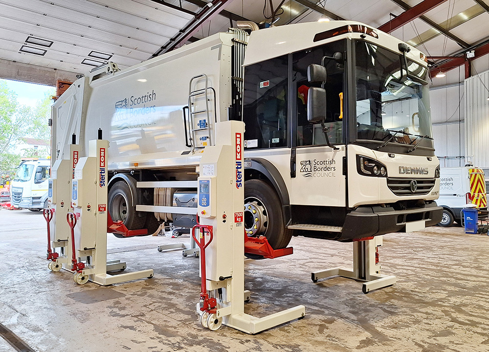 Scottish Borders Council has upgraded its St Boswells workshop with Stertil-Koni mobile column lifts.

The new setup gives their fleet team greater flexibility when working across a wide range of vehicles – boosting safety, efficiency, and productivity.

stertil-koni.co.uk/news/2025/scot…