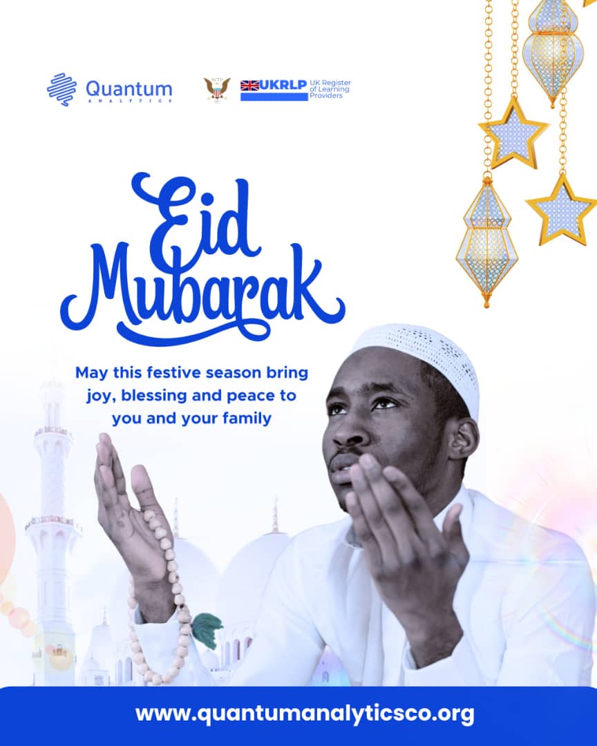 quantumanalyst's tweet image. Wishing you and your loved ones a joyous and blessed Eid! 

May this season bring peace, happiness, and endless opportunities.

Eid Mubarak from all of us at Quantum Analytics NG🌙✨

#eidmubarak #quantumanalytics #peaceandblessings #joyouscelebration