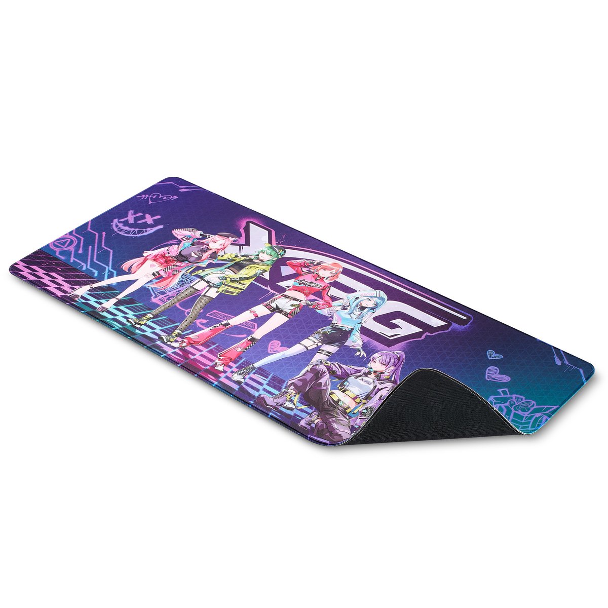 2025/6/13（金）発売予定の新製品
XPG のメイラ含むキャラクターたちが描かれた900x400mmの大判マウスパッド
厚さ3mmのクッションと、マイクロファイバーの表面加工でスムーズなマウス操作が可能です。

FRONTLINE XL SAGAシリーズ
xpg.com/jp/xpg/frontli…
想定売価￥2680～