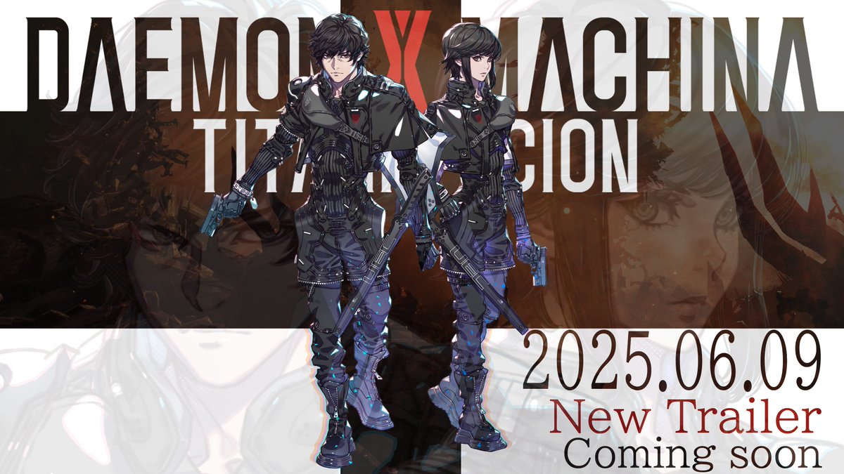 ◤New Trailer Coming Soon!◢

#IGNLive 2025 へ
#デモンエクスマキナタイタニックサイオン 
が出展決定！

最新情報を公開予定です。お見逃しなく！

#デモンエクスマキナ #デモエク #デモエクTS