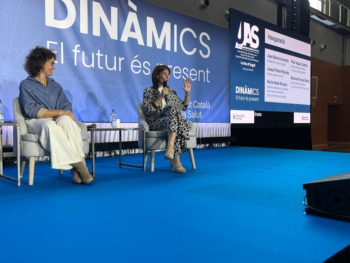 ICS. Generalitat (@icscat) on Twitter photo Les gerents de <a href="/primariaicscat/">Atenció Primària i a la Comunitat de l'ICS</a> de Lleida i Alt Prineu-Aran, Pilar Vaqué i <a href="/MeritxellFeixes/">Meritxell Feixes</a> han destacat la importància de la coordinació entre l'atenció primària i hospitalària.
"Volem posar èmfasi en la gestió coordinada entre la primària i els hospitals, demostrant que Les gerents de <a href="/primariaicscat/">Atenció Primària i a la Comunitat de l'ICS</a> de Lleida i Alt Prineu-Aran, Pilar Vaqué i <a href="/MeritxellFeixes/">Meritxell Feixes</a> han destacat la importància de la coordinació entre l'atenció primària i hospitalària.
"Volem posar èmfasi en la gestió coordinada entre la primària i els hospitals, demostrant que