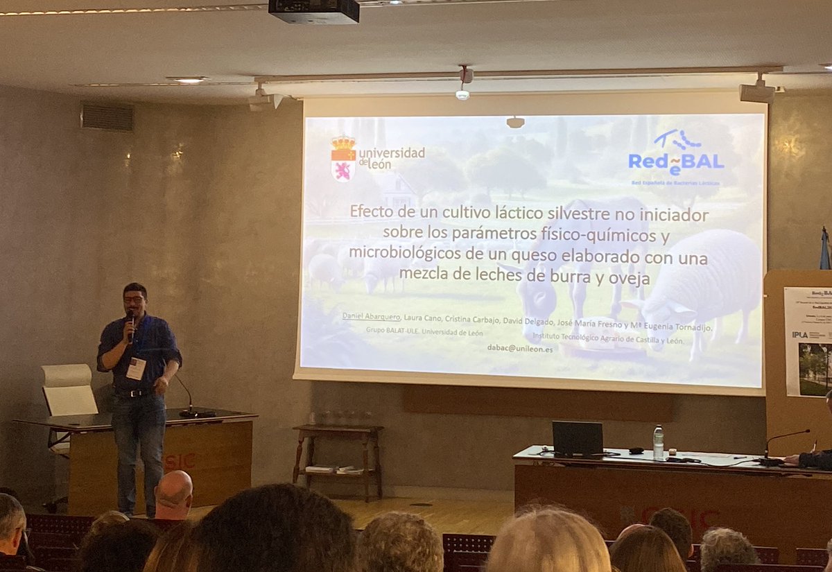 Efecto de un cultivo láctico silvestre no iniciador sobre los parámetros fisicoquímicos y microbiológicos de un queso elaborado con mezcla de leches a cargo de Daniel Abarquero de <a href="/unileon/">Universidad de León</a>