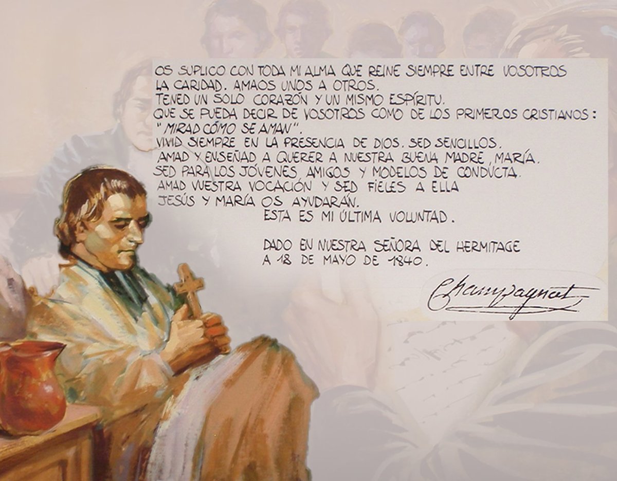 ¡Feliz fiesta de San #MarcelinoChampagnat!
Su legado vive en cada corazón marista. 💙
#MaristasDeChampagnat