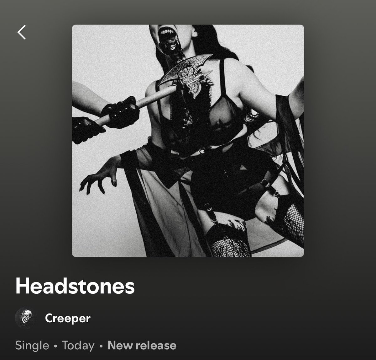 big day for goth queers (me.)