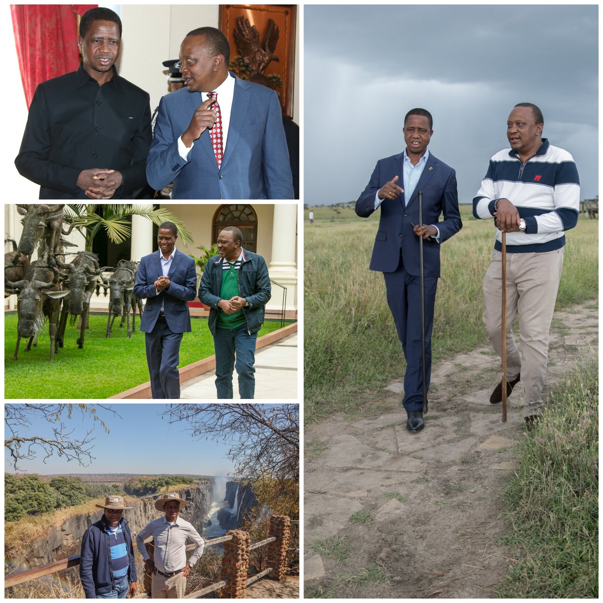 4thPresidentKE's tweet image. Message of Condolence by Former President Uhuru Kenyatta on the Passing of Former Zambian President Edgar Lungu.
It is with deep sorrow and profound sadness that I have learned of the passing of my dear friend and brother, H.E. Edgar Chagwa Lungu, former President of the…