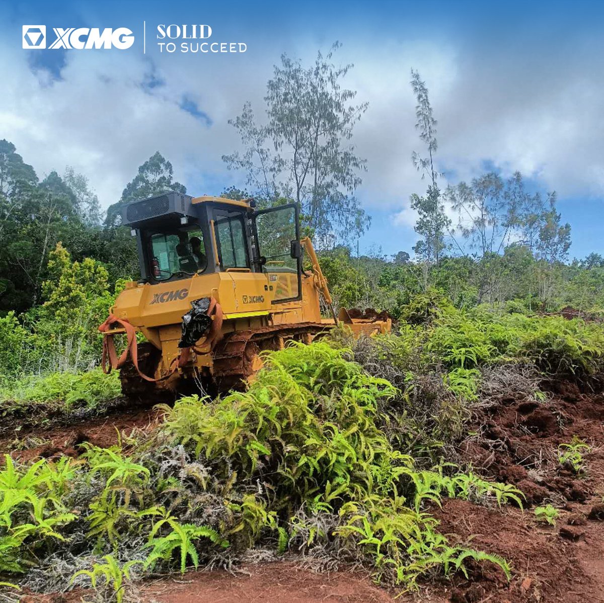 🌴 Island challenges? No problem for XCMG D170 bulldozer!

In humid rainforests with sticky red soil, it delivers power + precision with self-diagnostics, fault detection &amp; 3D leveling.

“Tough terrain is no problem!”

#XCMG #SolidtoSucceed #XCMGGoGreen #XCMGProduct