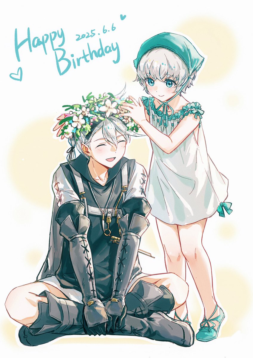 ikooto111's tweet image. お誕生日おめでとう🎂🎉
 #ニーア生誕祭
#NieRReplicant #ニーア