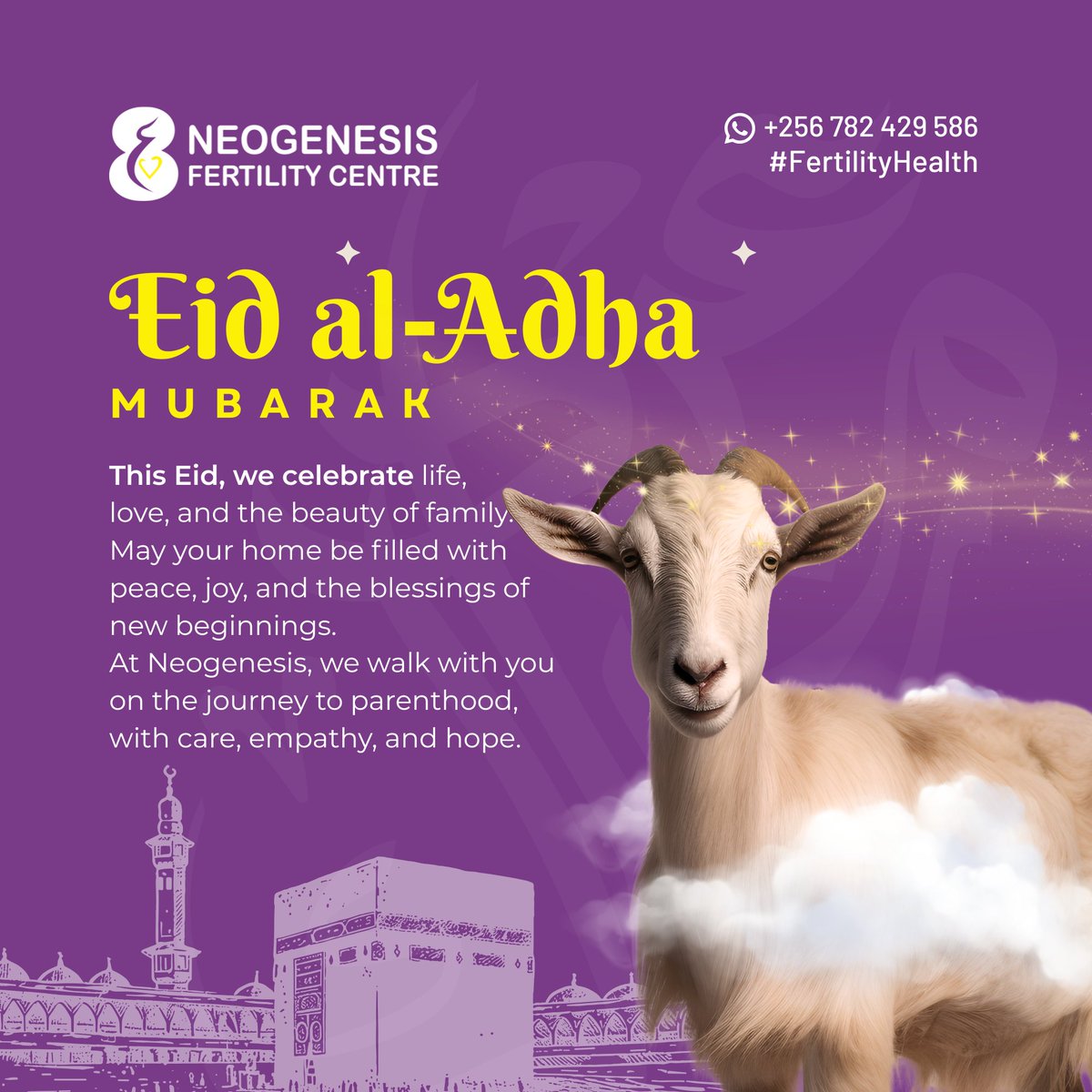 This Eid, we celebrate life, love, and the beauty of family.

May your home be filled with peace, joy, and the blessings of new beginnings.

Cheers to hope, compassion, and the journeys that bring us closer to those we cherish.

#EidMubarak 🌙✨

 #EidAlAdha  #HopeAndHealing