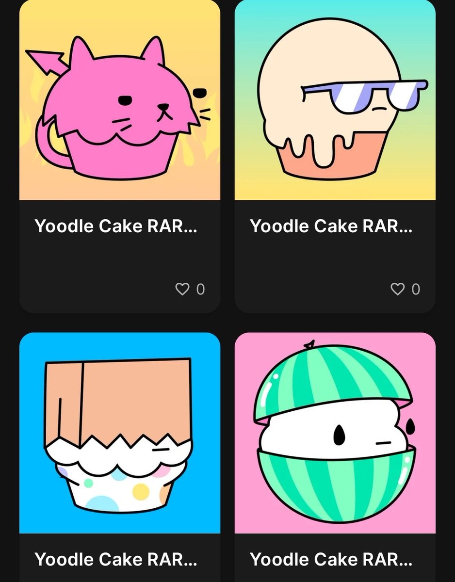 IURIIdev.eth π½π§ (@iuriidev) on Twitter photo 42+ RARE cupcakes will be going to their holders this weekend
π§πͺπ«‘
<a href="/YoodleCakesNFTs/">Yoodle Cakes NFTs</a> have you already talked about the token on sol ? π 42+ RARE cupcakes will be going to their holders this weekend
π§πͺπ«‘
<a href="/YoodleCakesNFTs/">Yoodle Cakes NFTs</a> have you already talked about the token on sol ? π