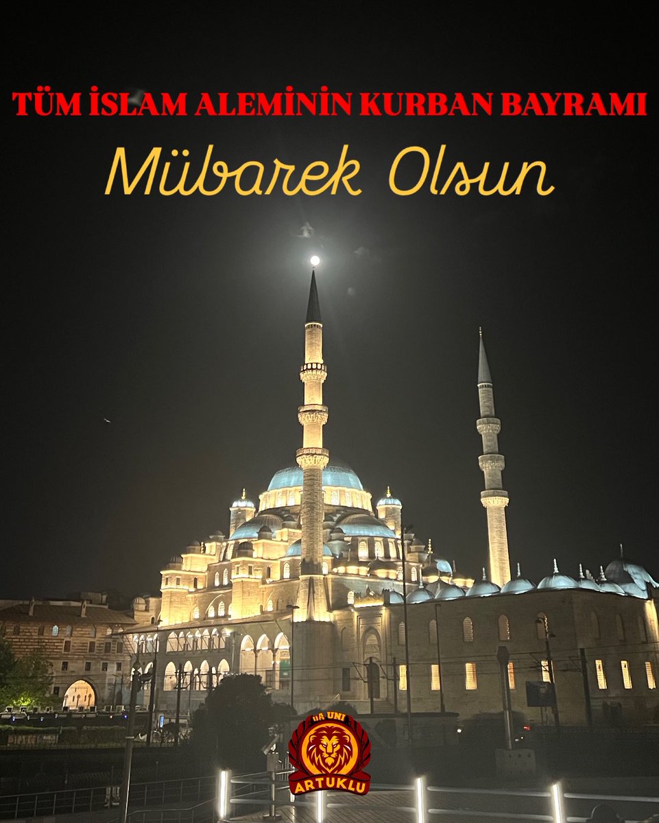 Tüm İslam Alemi’nin Mübarek Kurban Bayramı’nı tebrik eder, insanlık için hayırlara vesile olmasını temenni ederiz.

#ultrAslanUNI 
#uAUNIArtuklu