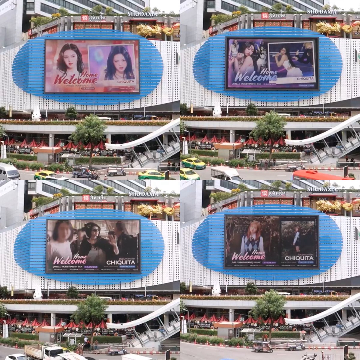 โปรเจคต้อนรับพี่น้องแทกุกไลน์กลับไทย 🇹🇭

พี่แพร #PharitaShineinBKK
LINK BRIDGE THE PORTAL
📆 : 7 - 8 JUNE
ROYAL JUBILEE BALLROOM
📆 : 6 - 8 JUNE
LED CUBIC
📆 : 6 - 8 JUNE
📍: Impact Arena

น้องแคนนี่  #ProjectforCQT
📍: MBK CENTER
🗓️: 5 - 11 JUNE
⏰: 06:00 - 24:00
🎬: 4 Screen 30