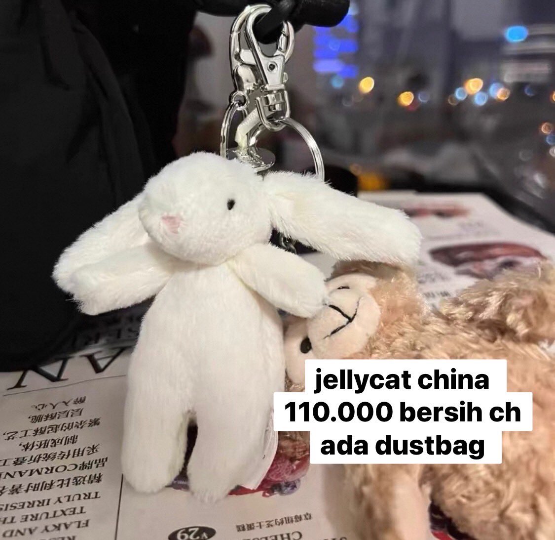 CreamyPuffGO's tweet photo. ౨ৎ want to sell — wts⋆ ˚｡⋆
🧸JELLYCAT🧸

💰on pict

✅Bersih CH
✅Est tax 60-70k
✅Join grup untuk katalog lainnya
📍jaksel

—

💌 dm me to order <3
#zonauang https://t.co/kypsHrFcJQ