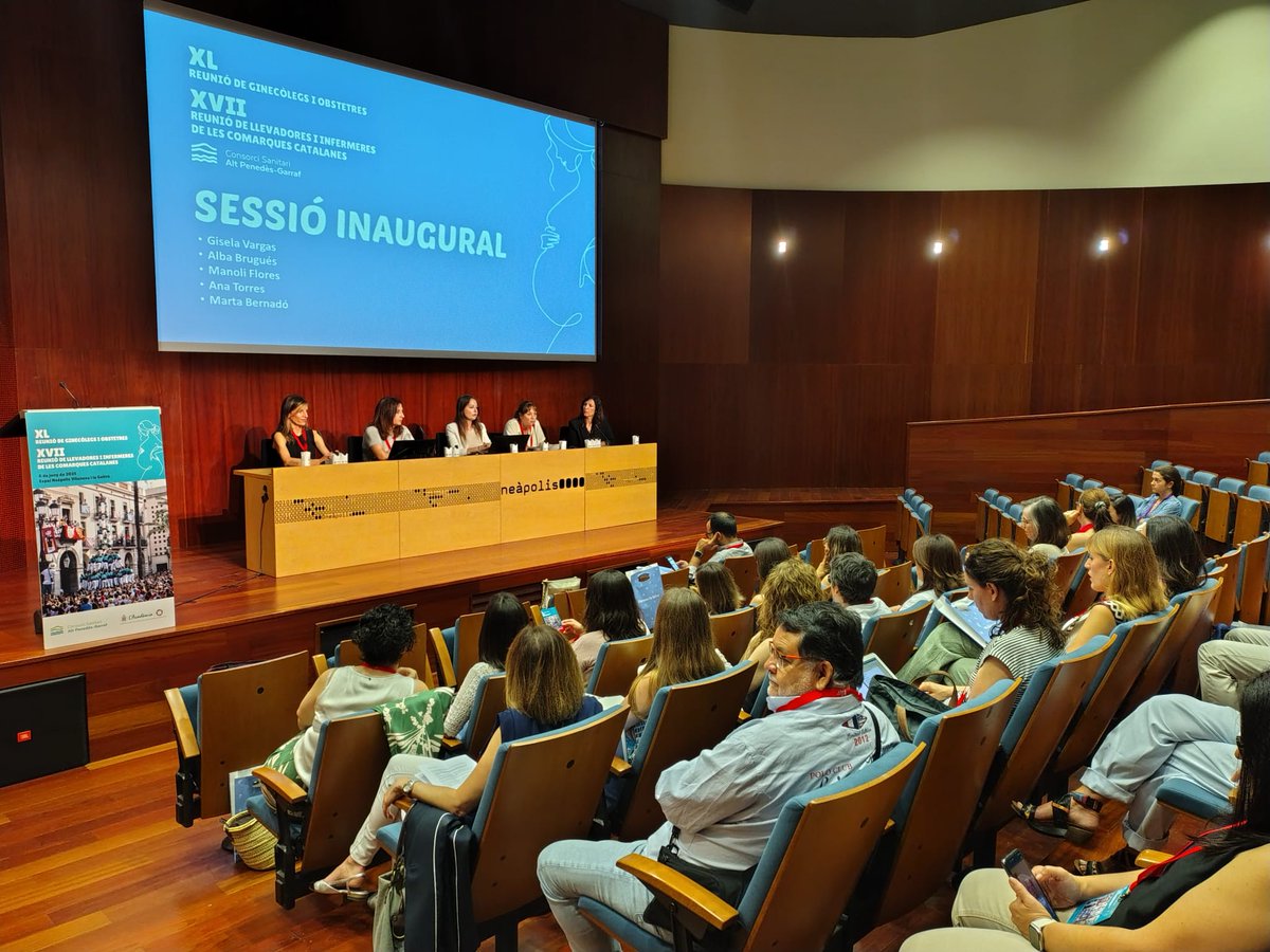 Vilanova i la Geltrú (@ajuntamentvng) on Twitter photo 🤰 #VNG acull la XL Reunió de Ginecòlegs i Obstetres i la XVII Reunió de Llevadores i Infermeres de les Comarques Catalanes organitzada enguany pel
<a href="/csapg_/">Consorci Sanitari Alt Penedès-Garraf</a>
🗣️ La regidora de Salut <a href="/gisela_vargas/">Gisela Vargas</a> participa en la sessió inaugural.
📄Consulta el programa: csapg.cat/media/upload/a… 🤰 #VNG acull la XL Reunió de Ginecòlegs i Obstetres i la XVII Reunió de Llevadores i Infermeres de les Comarques Catalanes organitzada enguany pel
<a href="/csapg_/">Consorci Sanitari Alt Penedès-Garraf</a>
🗣️ La regidora de Salut <a href="/gisela_vargas/">Gisela Vargas</a> participa en la sessió inaugural.
📄Consulta el programa: csapg.cat/media/upload/a…
