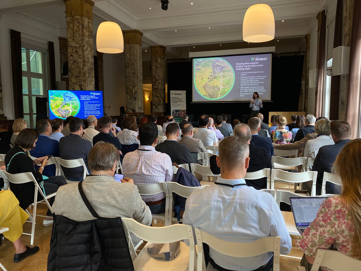 ENTmediambient's tweet image. 🏵️ Today marked the #LIFEBIOBEST final event—the end of an incredible 2.5-year research journey!

60+ experts came together to celebrate a project that has produced comprehensive resources &amp;amp; best practices on the EU&apos;s top-performing bio-waste systems.

 lifebiobest.eu 🌱